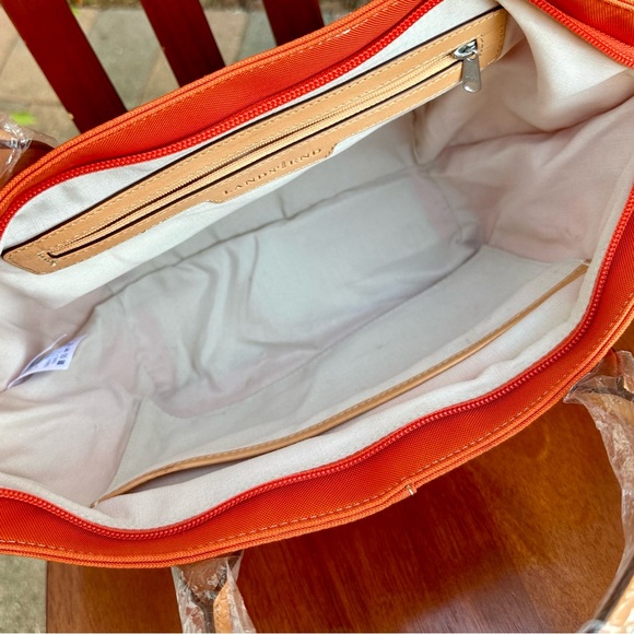 Lands’ End Nylon Orange Tote/Wallet/Pouch Bundle - NWOT - Picture 9 of 13